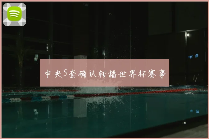 中央5套确认转播世界杯赛事